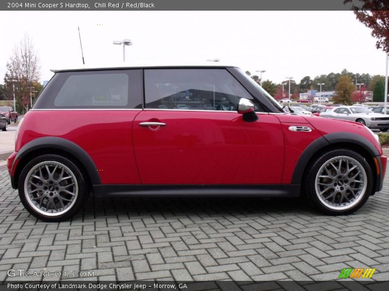 Chili Red / Red/Black 2004 Mini Cooper S Hardtop