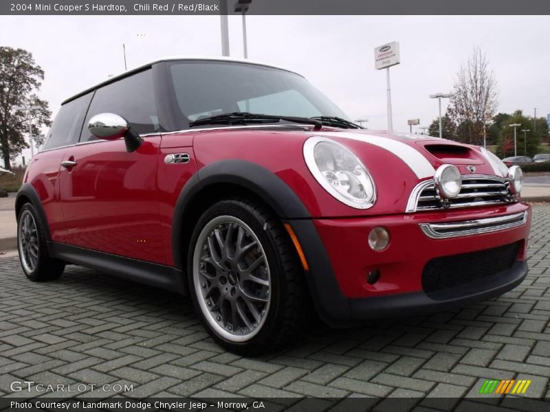 Chili Red / Red/Black 2004 Mini Cooper S Hardtop