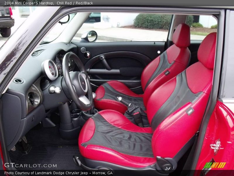 Chili Red / Red/Black 2004 Mini Cooper S Hardtop