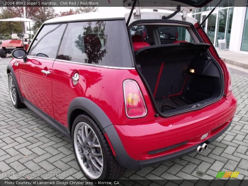 Chili Red / Red/Black 2004 Mini Cooper S Hardtop