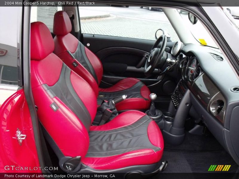 Chili Red / Red/Black 2004 Mini Cooper S Hardtop