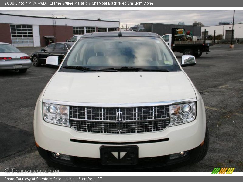 Creme Brulee Metallic / Charcoal Black/Medium Light Stone 2008 Lincoln MKX AWD