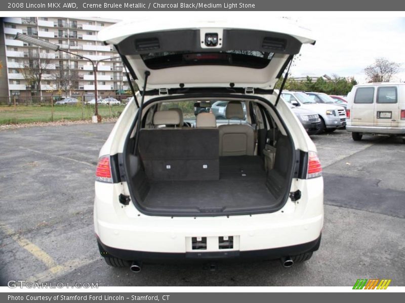 Creme Brulee Metallic / Charcoal Black/Medium Light Stone 2008 Lincoln MKX AWD