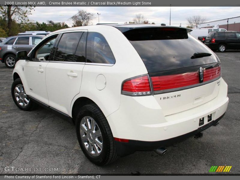 Creme Brulee Metallic / Charcoal Black/Medium Light Stone 2008 Lincoln MKX AWD