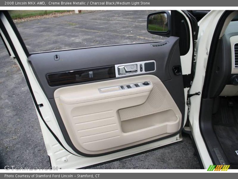 Creme Brulee Metallic / Charcoal Black/Medium Light Stone 2008 Lincoln MKX AWD