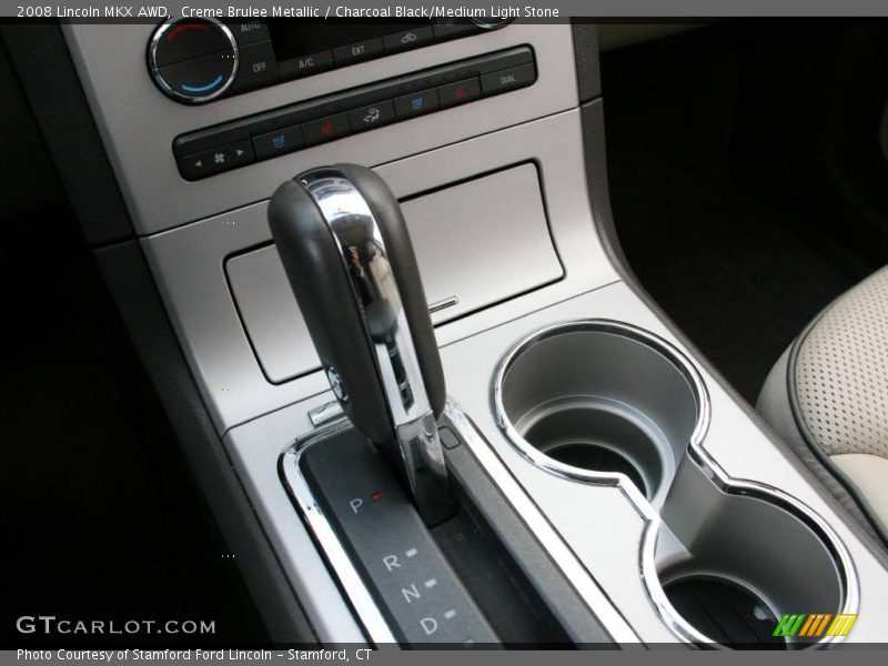 Creme Brulee Metallic / Charcoal Black/Medium Light Stone 2008 Lincoln MKX AWD
