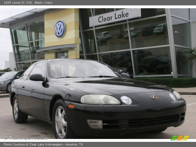 Black / Ivory 1995 Lexus SC 300