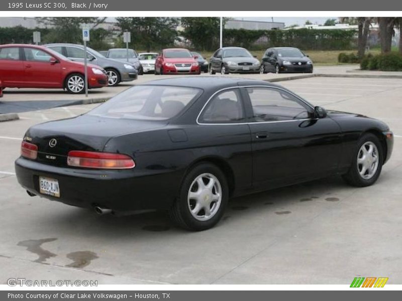 Black / Ivory 1995 Lexus SC 300