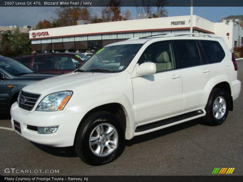 Blizzard White Pearl / Ivory 2007 Lexus GX 470