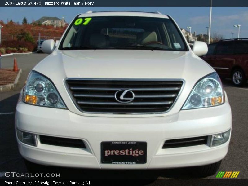 Blizzard White Pearl / Ivory 2007 Lexus GX 470
