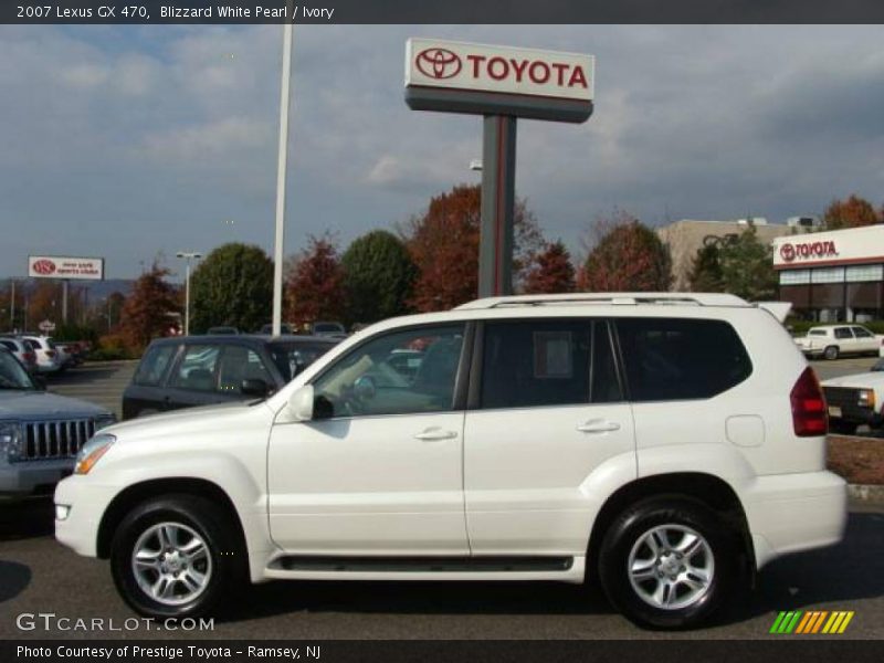 Blizzard White Pearl / Ivory 2007 Lexus GX 470