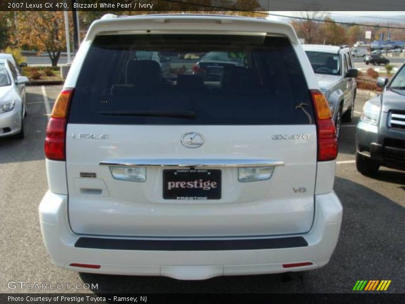 Blizzard White Pearl / Ivory 2007 Lexus GX 470