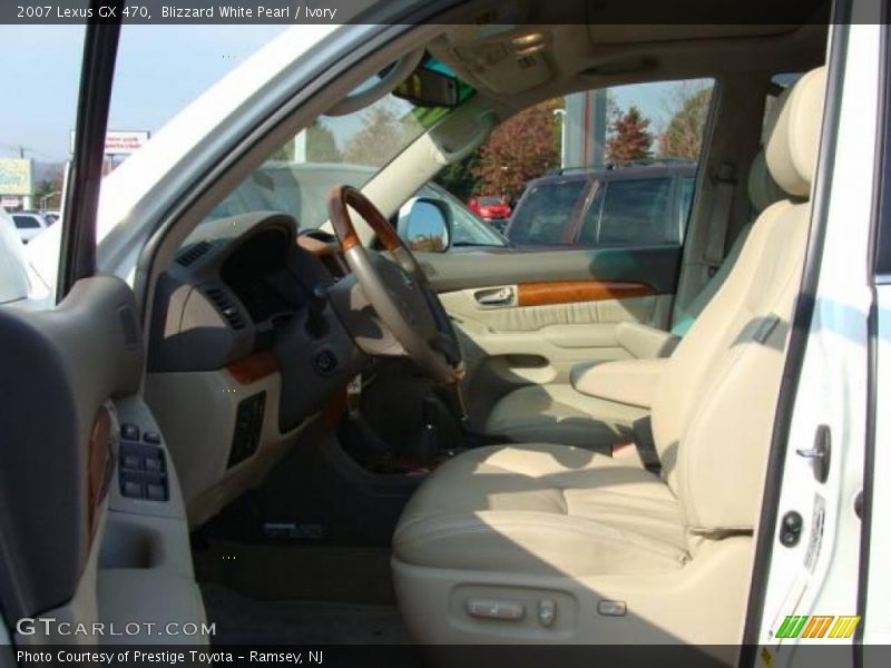 Blizzard White Pearl / Ivory 2007 Lexus GX 470