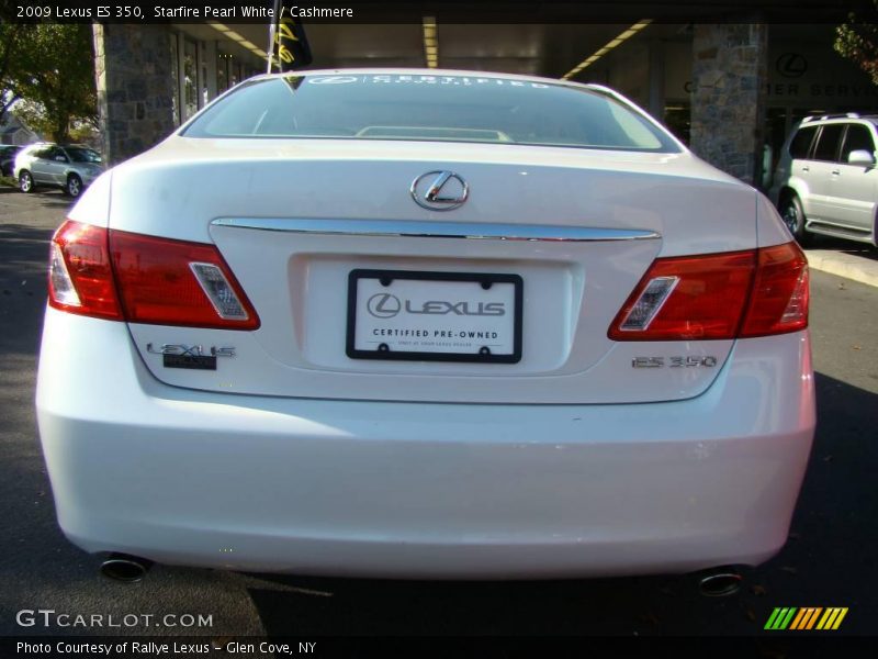 Starfire Pearl White / Cashmere 2009 Lexus ES 350