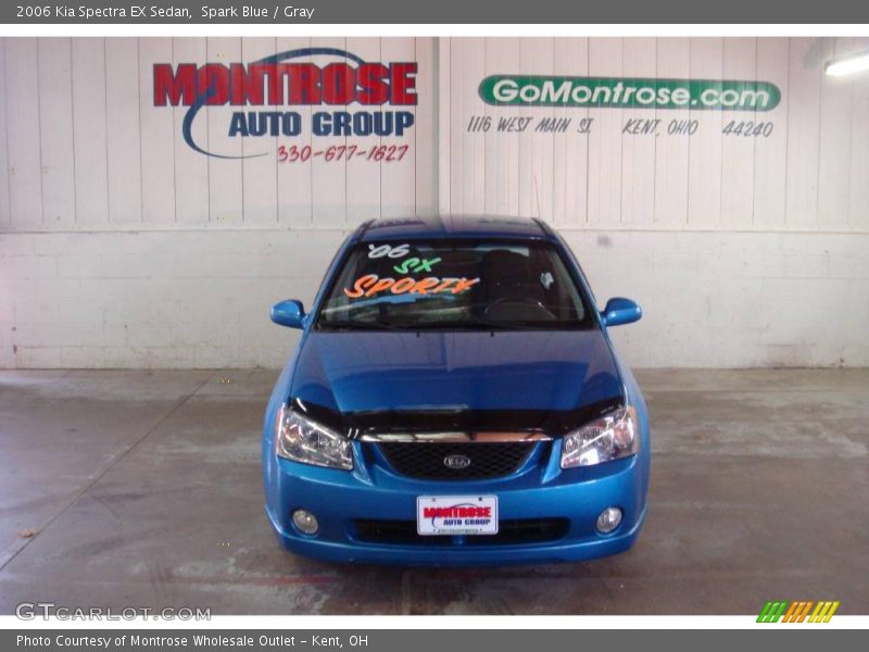 Spark Blue / Gray 2006 Kia Spectra EX Sedan