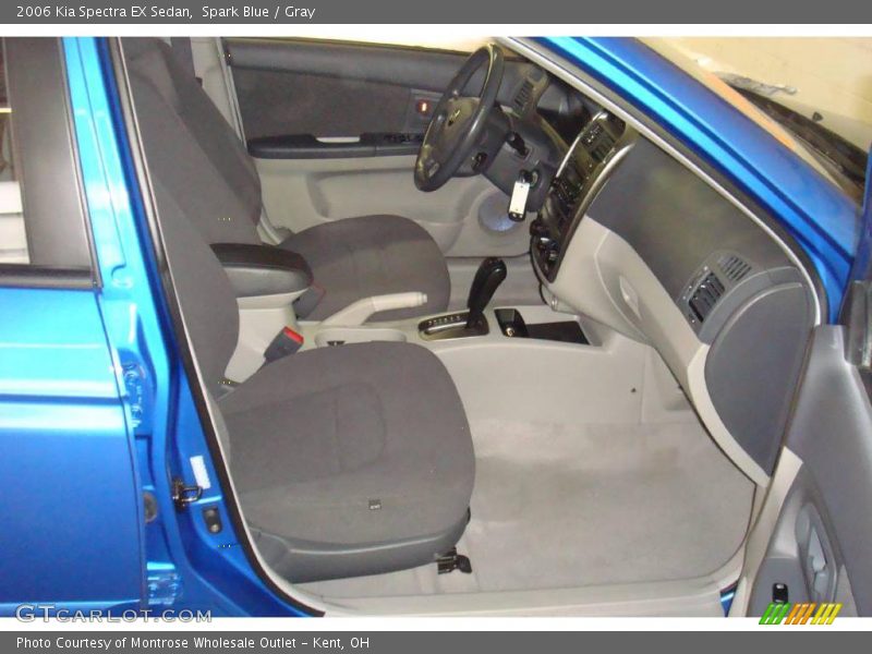 Spark Blue / Gray 2006 Kia Spectra EX Sedan