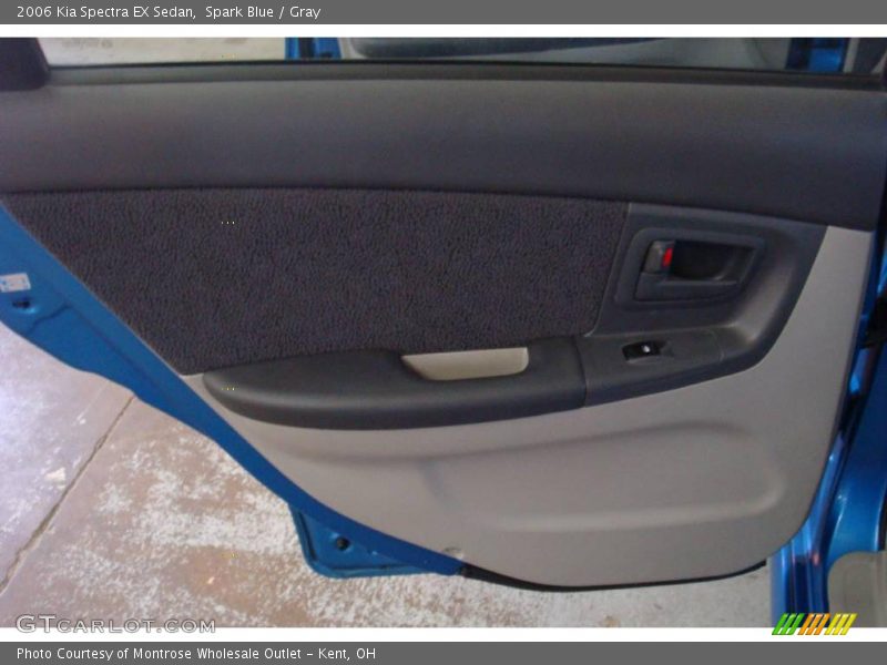 Spark Blue / Gray 2006 Kia Spectra EX Sedan