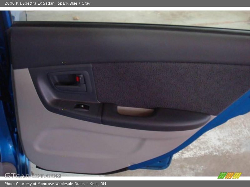 Spark Blue / Gray 2006 Kia Spectra EX Sedan