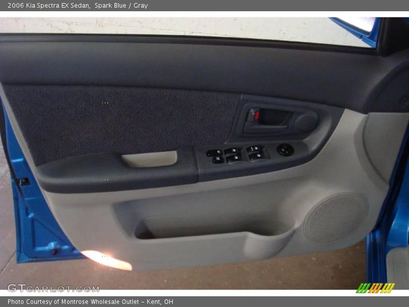 Spark Blue / Gray 2006 Kia Spectra EX Sedan