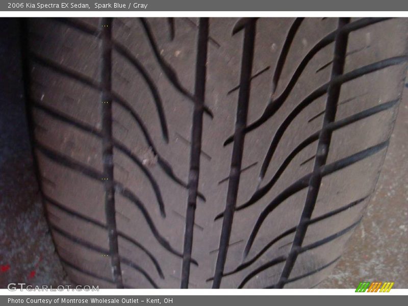 Spark Blue / Gray 2006 Kia Spectra EX Sedan