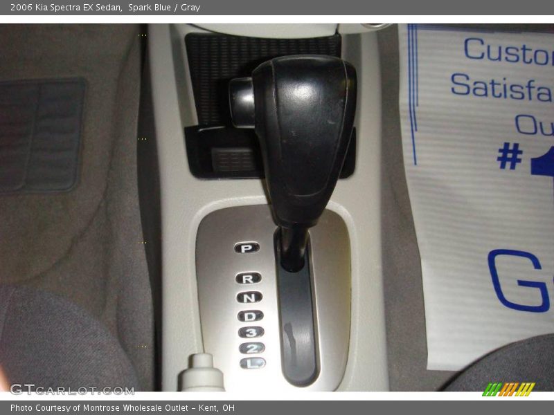 Spark Blue / Gray 2006 Kia Spectra EX Sedan