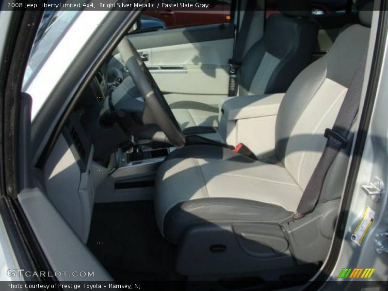 Bright Silver Metallic / Pastel Slate Gray 2008 Jeep Liberty Limited 4x4