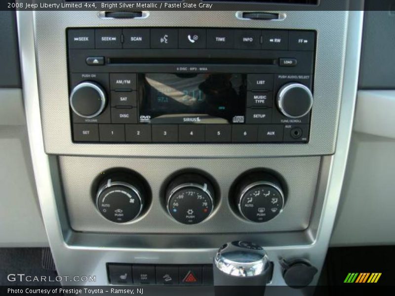 Bright Silver Metallic / Pastel Slate Gray 2008 Jeep Liberty Limited 4x4