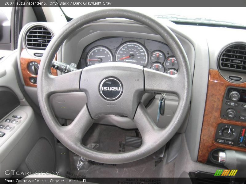 Onyx Black / Dark Gray/Light Gray 2007 Isuzu Ascender S