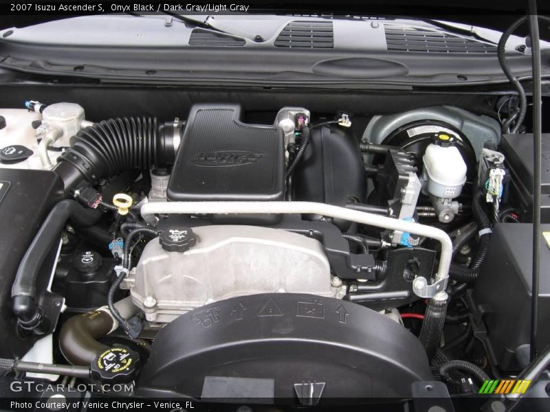 Onyx Black / Dark Gray/Light Gray 2007 Isuzu Ascender S