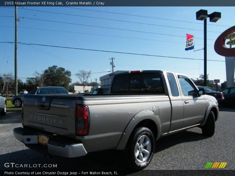 Granite Metallic / Gray 2003 Nissan Frontier XE King Cab