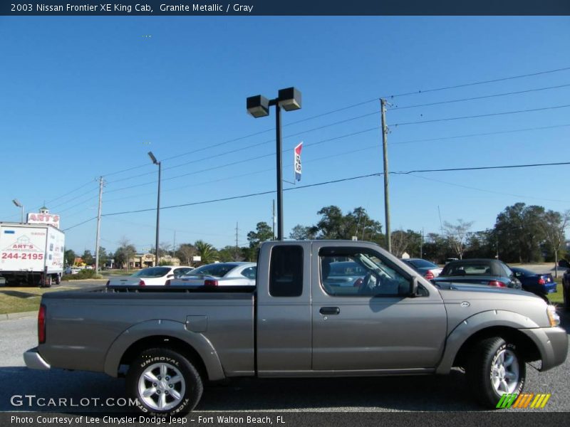 Granite Metallic / Gray 2003 Nissan Frontier XE King Cab