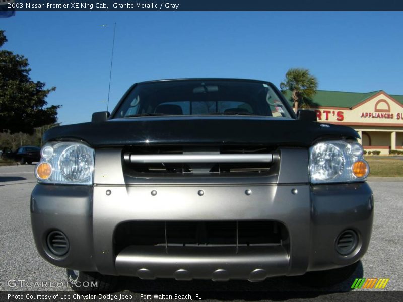 Granite Metallic / Gray 2003 Nissan Frontier XE King Cab