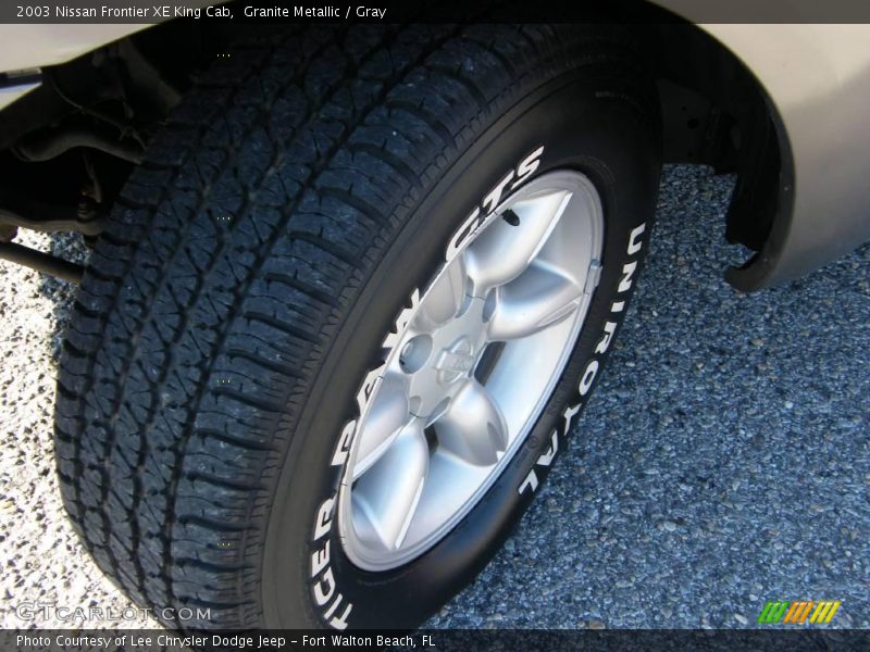 Granite Metallic / Gray 2003 Nissan Frontier XE King Cab