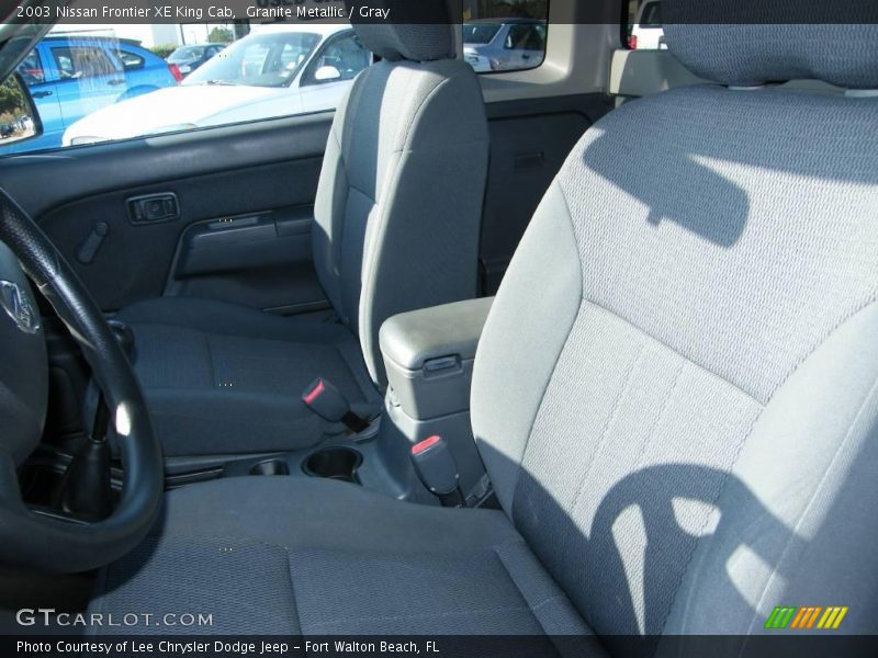 Granite Metallic / Gray 2003 Nissan Frontier XE King Cab