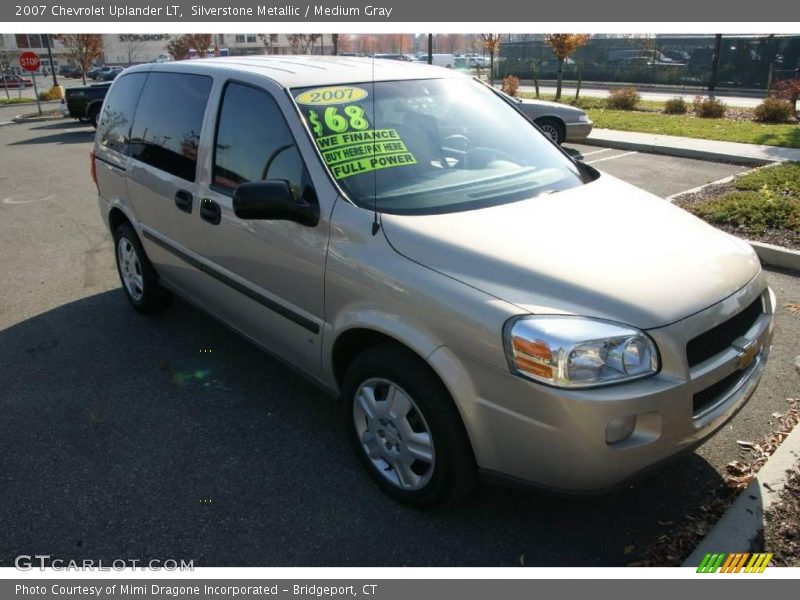 Silverstone Metallic / Medium Gray 2007 Chevrolet Uplander LT
