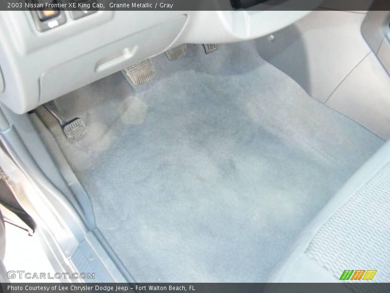 Granite Metallic / Gray 2003 Nissan Frontier XE King Cab