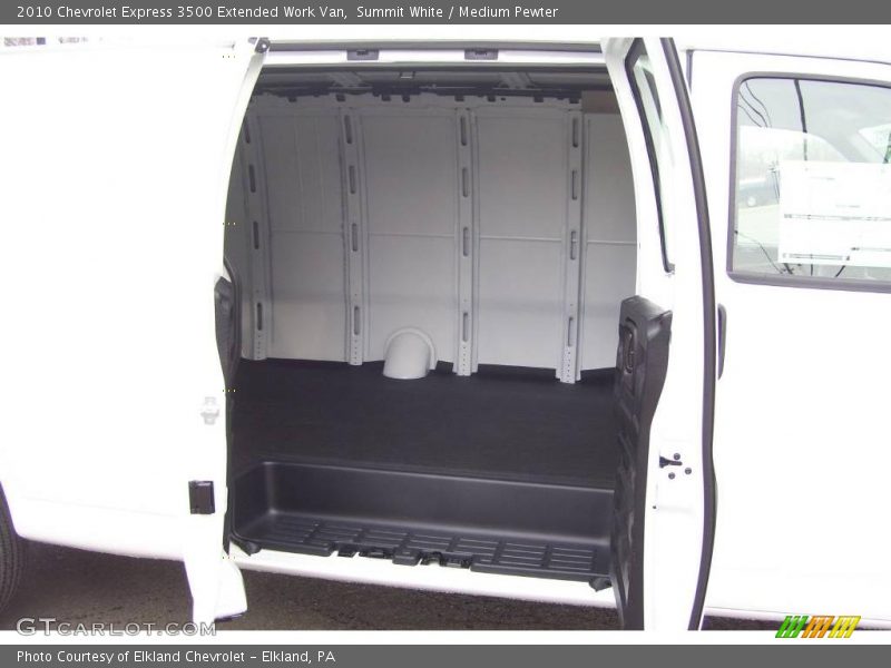 Summit White / Medium Pewter 2010 Chevrolet Express 3500 Extended Work Van