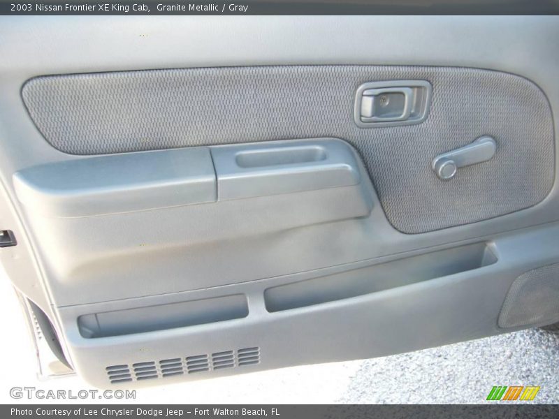 Granite Metallic / Gray 2003 Nissan Frontier XE King Cab