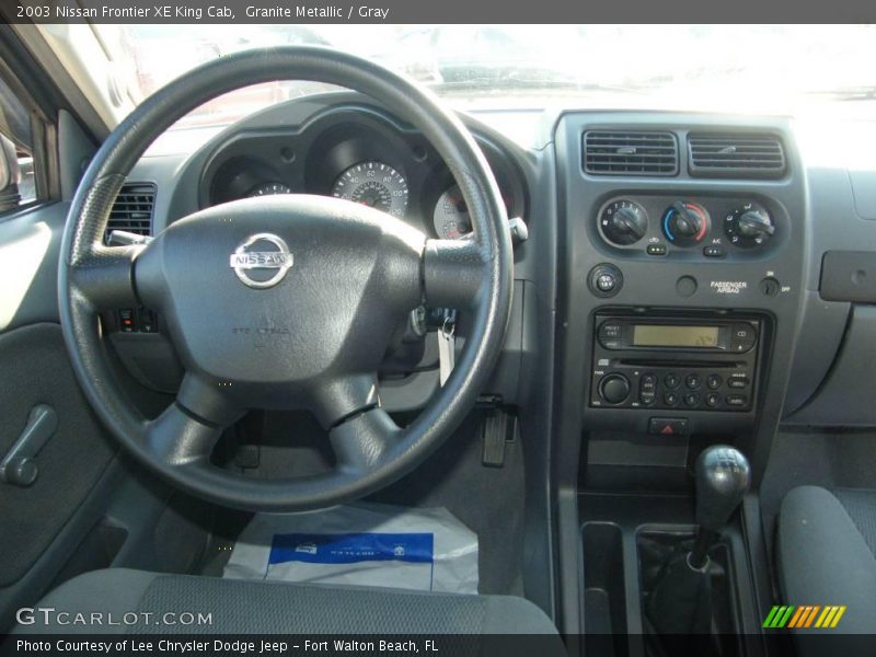 Granite Metallic / Gray 2003 Nissan Frontier XE King Cab