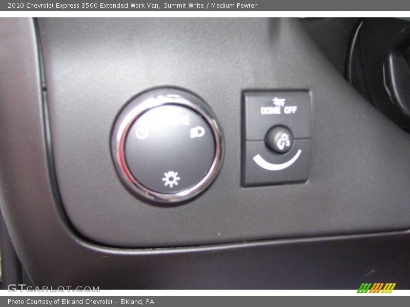 Summit White / Medium Pewter 2010 Chevrolet Express 3500 Extended Work Van