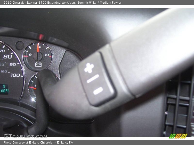 Summit White / Medium Pewter 2010 Chevrolet Express 3500 Extended Work Van