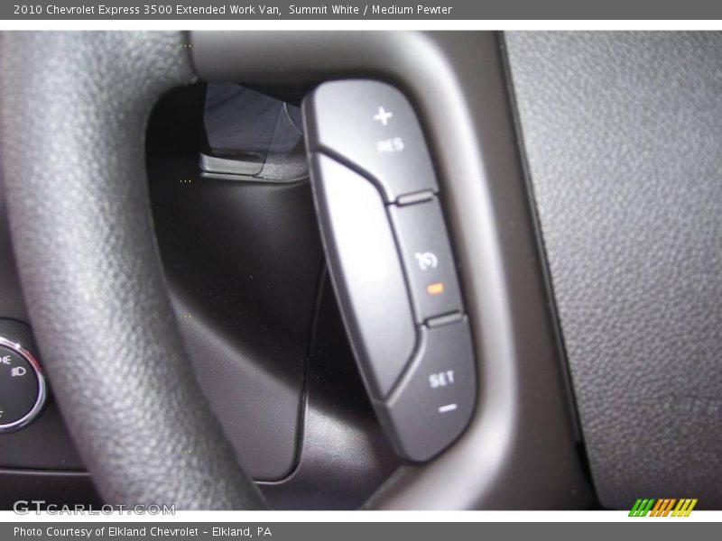 Summit White / Medium Pewter 2010 Chevrolet Express 3500 Extended Work Van