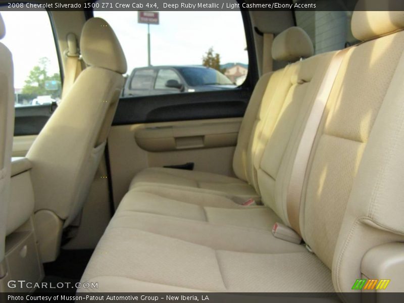 Deep Ruby Metallic / Light Cashmere/Ebony Accents 2008 Chevrolet Silverado 1500 Z71 Crew Cab 4x4