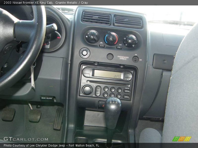 Granite Metallic / Gray 2003 Nissan Frontier XE King Cab