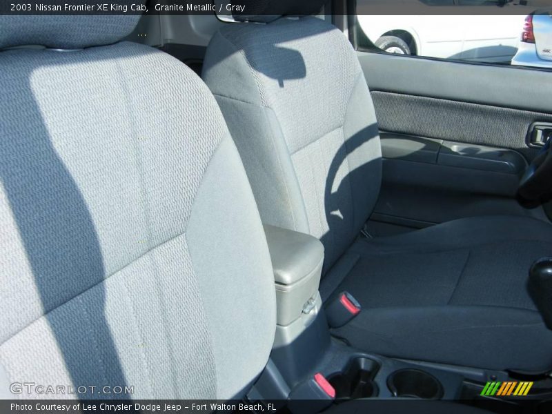 Granite Metallic / Gray 2003 Nissan Frontier XE King Cab