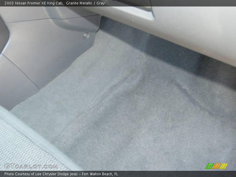 Granite Metallic / Gray 2003 Nissan Frontier XE King Cab