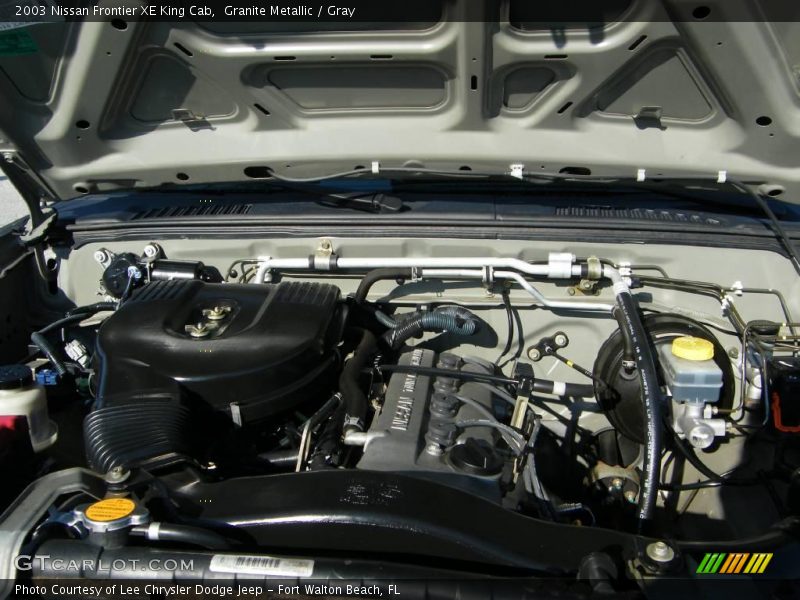 Granite Metallic / Gray 2003 Nissan Frontier XE King Cab