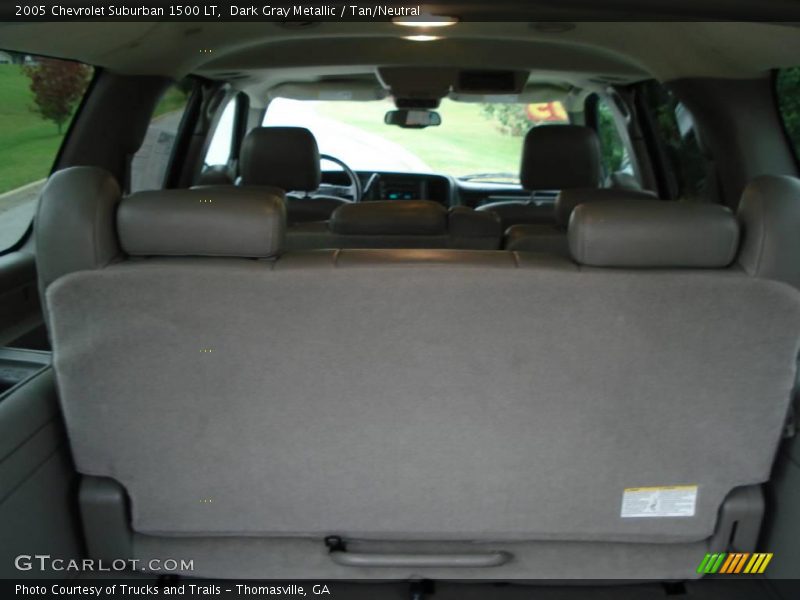 Dark Gray Metallic / Tan/Neutral 2005 Chevrolet Suburban 1500 LT
