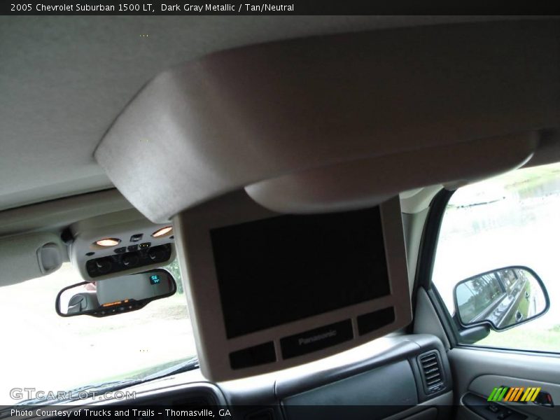 Dark Gray Metallic / Tan/Neutral 2005 Chevrolet Suburban 1500 LT