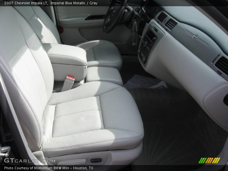 Imperial Blue Metallic / Gray 2007 Chevrolet Impala LT